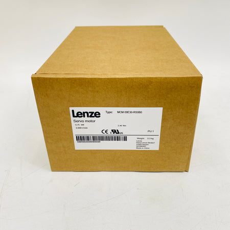 LENZE Motor MCM09E30-RS0B0 - Rockss Automation