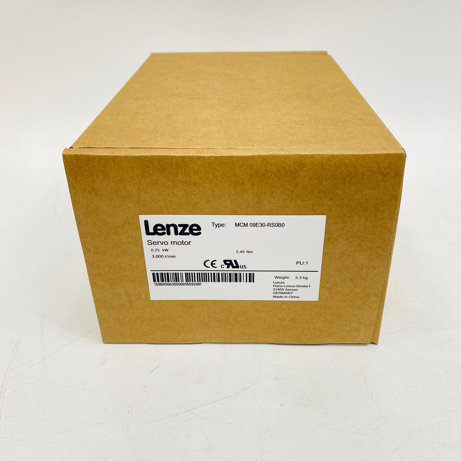 LENZE Motor MCM09E30-RS0B0 - Rockss Automation