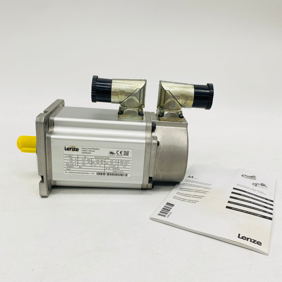 LENZE Motor MCM09E30-RS0B0 - Rockss Automation
