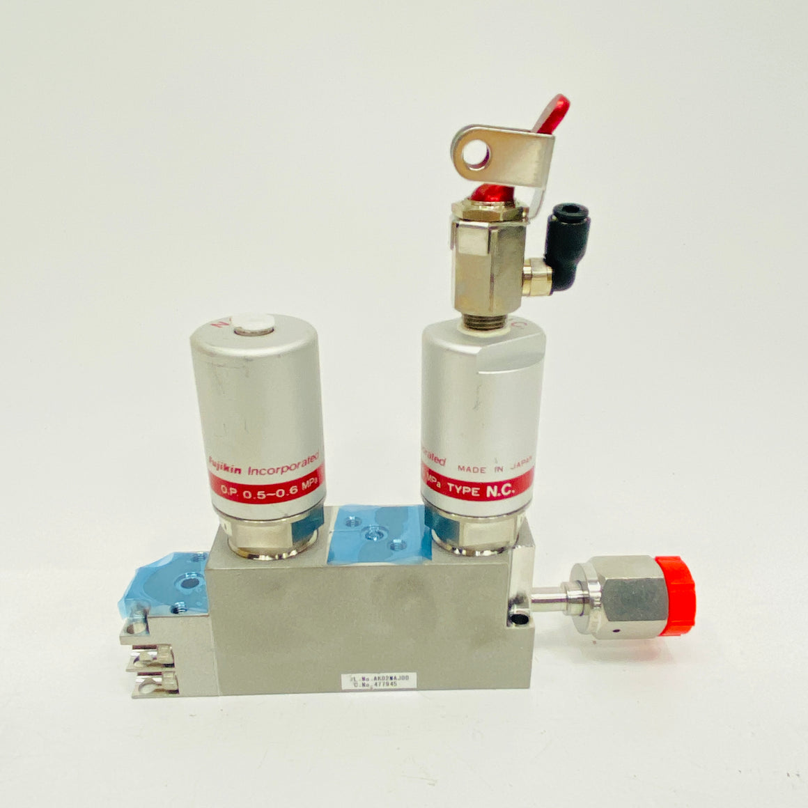 FUJIKIN Diaphragm Valve 766-077821-501 - Rockss Automation