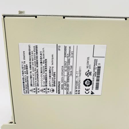 YASKAWA Driver SGDV-590A01A - Rockss Automation