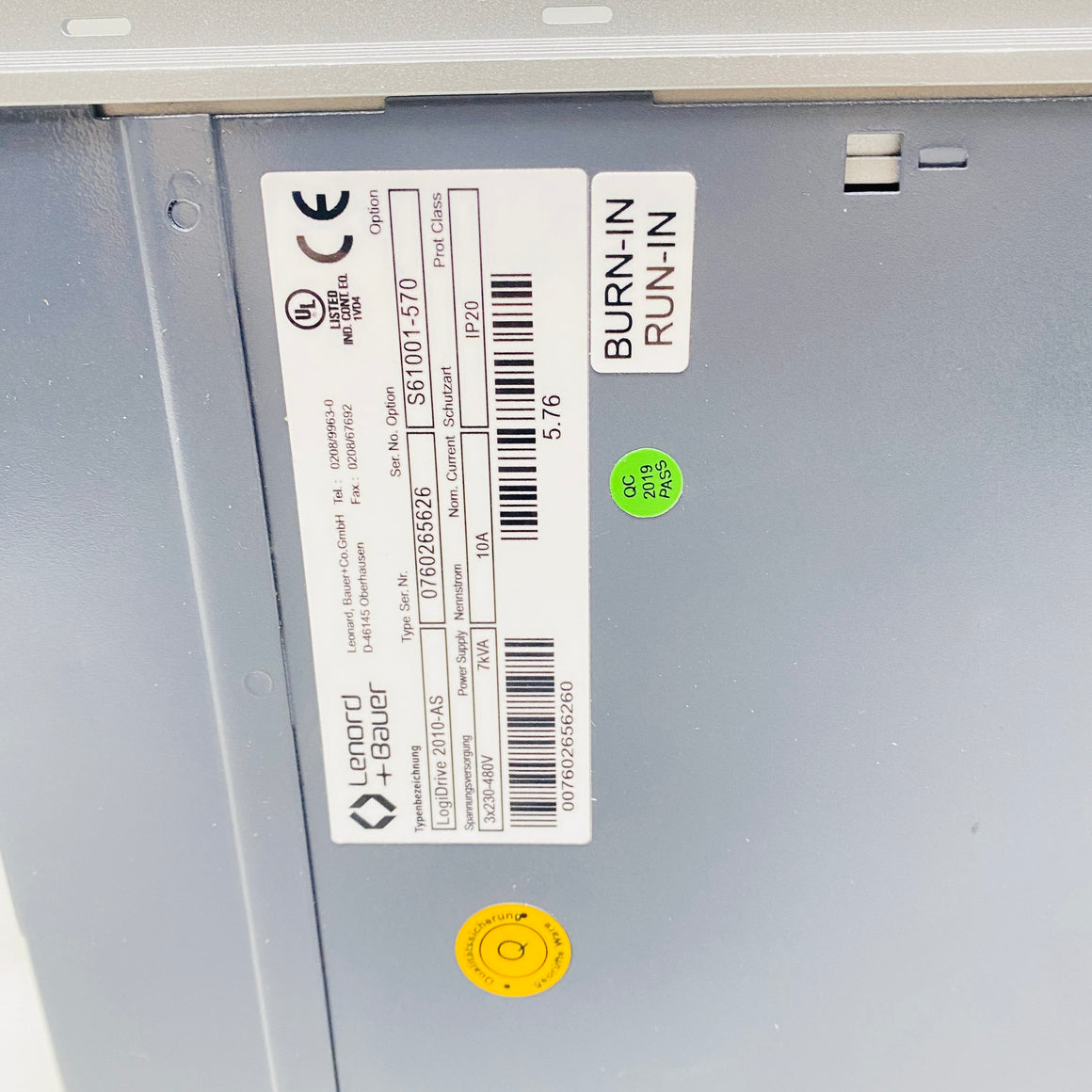 Lenord+Bauer Driver S61001-570 - Rockss Automation