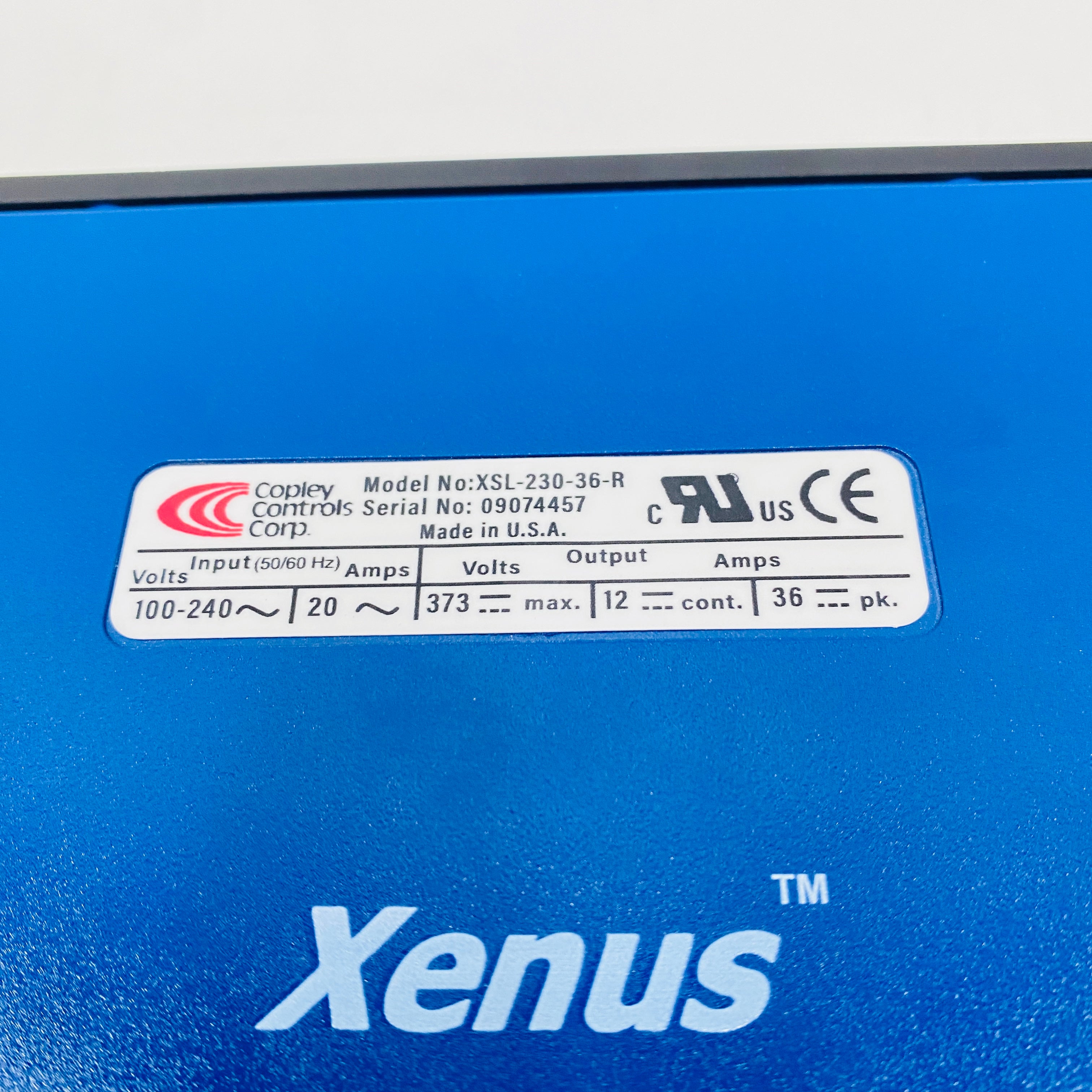 XENUS Servo Drive XSL-230-36-R - Rockss Automation