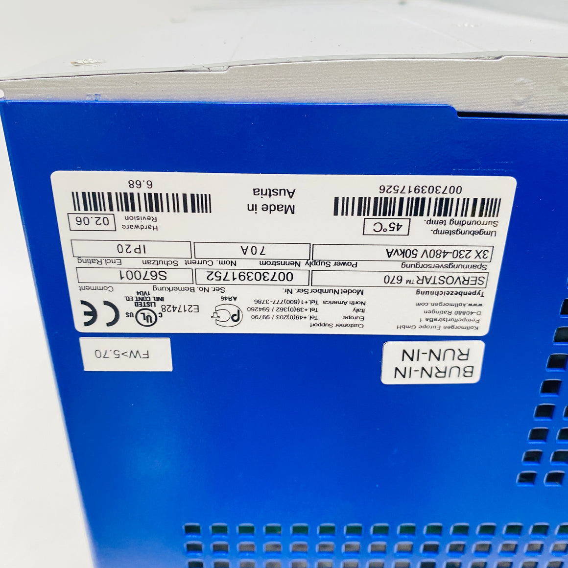 Kollmorgen Driver S67001 - Rockss Automation