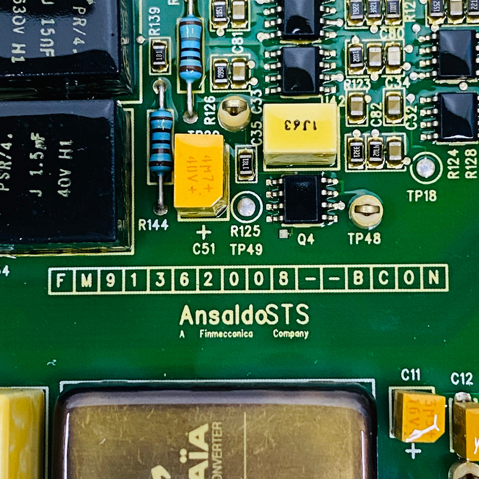 ANSALDO SIGNAL BCON Interface Board FM91362008-BCON - Rockss Automation