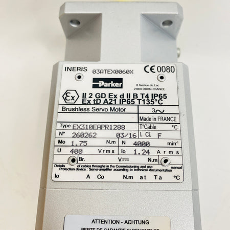 PARKER Motor  EX310EAPR1288 - Rockss Automation