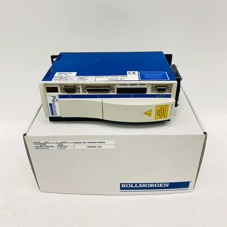 Kollmorgen Driver CR06200-1D062A - Rockss Automation