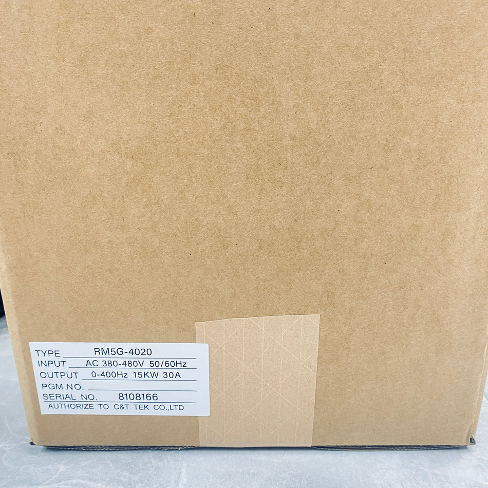 RHYMEBUS Frequency Converter RM5G-4020 - Rockss Automation