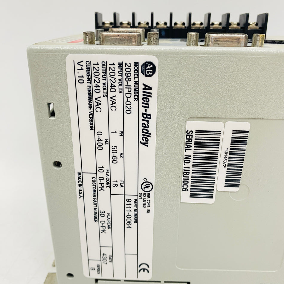 Allen-Bradley  Driver 2098-IPD-020 - Rockss Automation