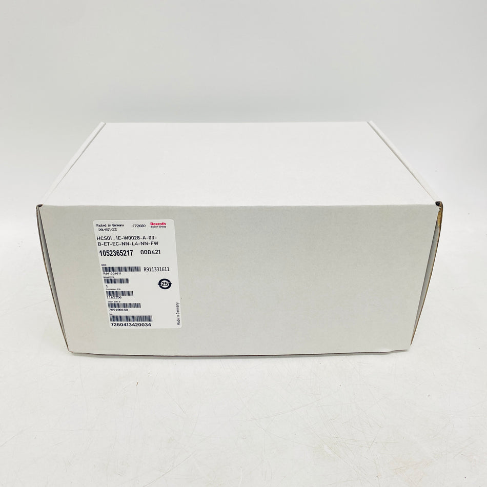 REXROTH Driver HCS01.1E-W0028-A-03-B-ET-EC-NN-L4-NN-FW - Rockss Automation