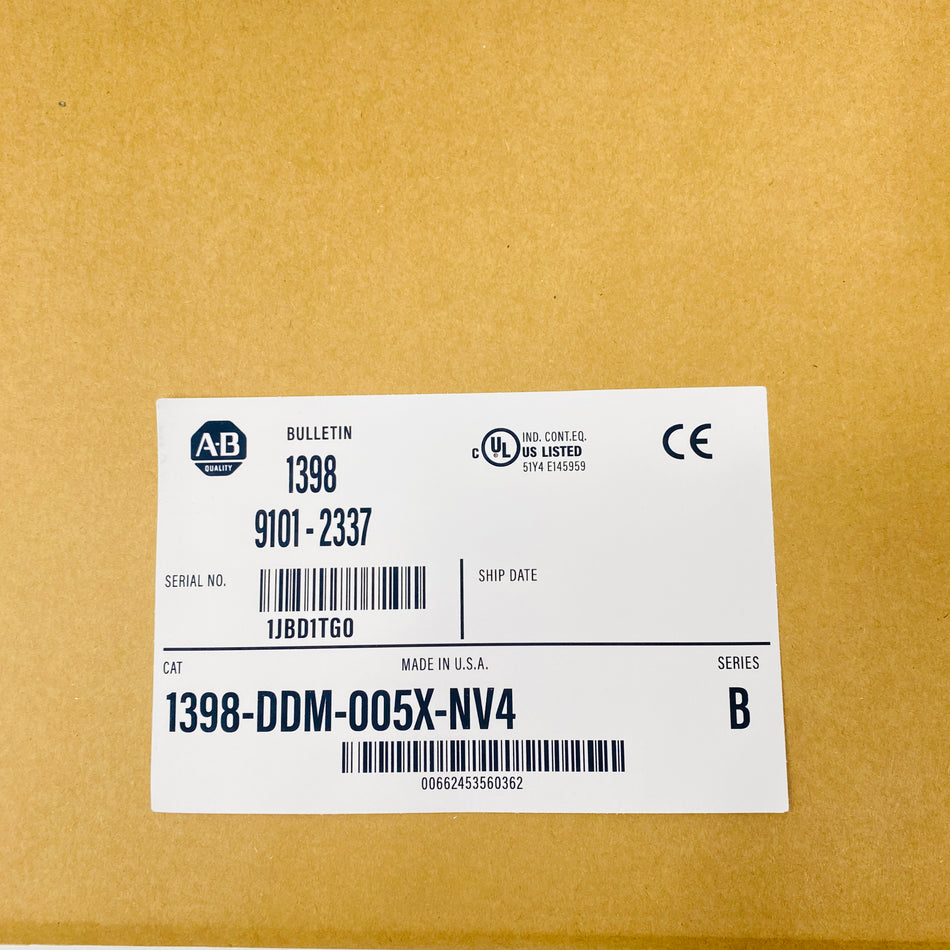AB Driver 1398-DDM-005X-NV4 - Rockss Automation