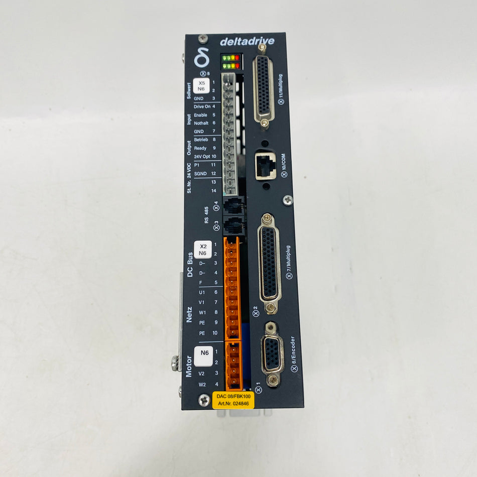 Deltadrive Drive DAC05/XFBK100 - Rockss Automation