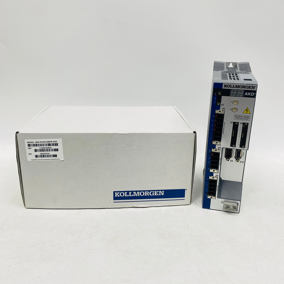 Kollmorgen Driver AKD-P01207-NBPN-0109 - Rockss Automation