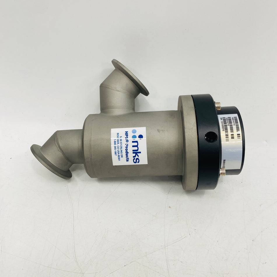 MKS Vacuum Angle Valve 100016770 - Rockss Automation