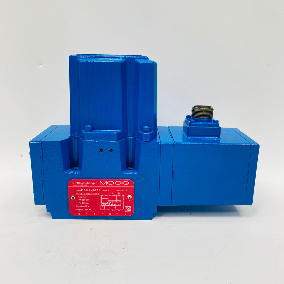 MOOG Servo Valve D661-5009 - Rockss Automation