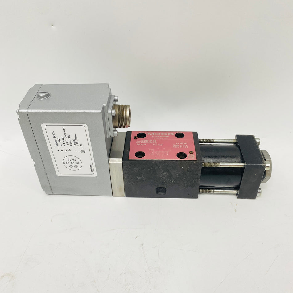 MOOG Servo Valve D633-519B - Rockss Automation