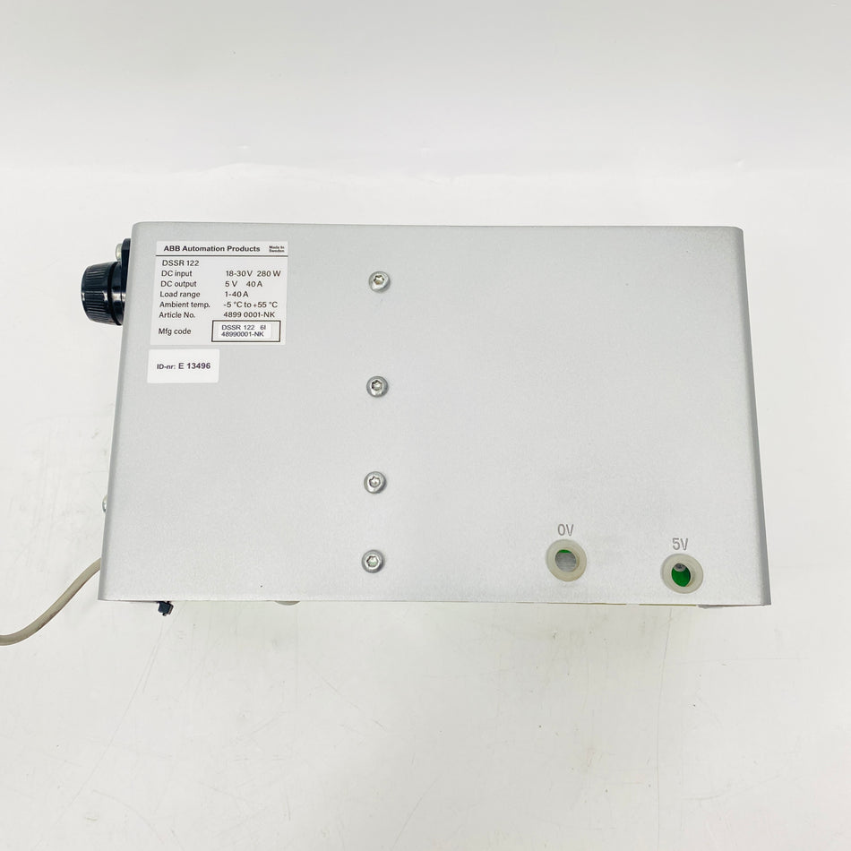 ABB Power Supply DSSR122