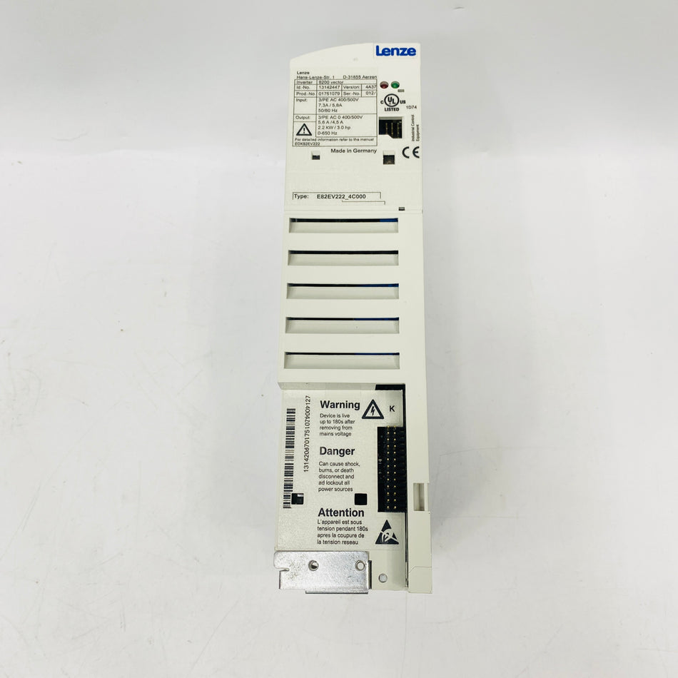 LENZE Frequency Converter E82EV222-4C000 - Rockss Automation