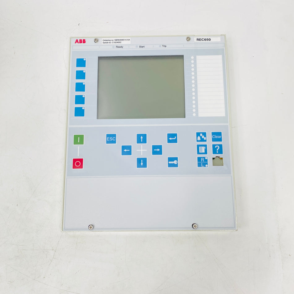 ABB Integrated Protection Controller Panel REC650 (1MRK008514-AA)