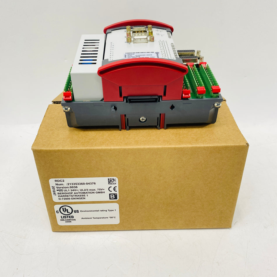 BERGHOF Controller RDC2 - Rockss Automation