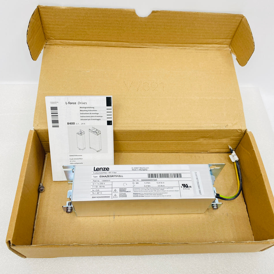 LENZE Filter E84AZESR7512LL