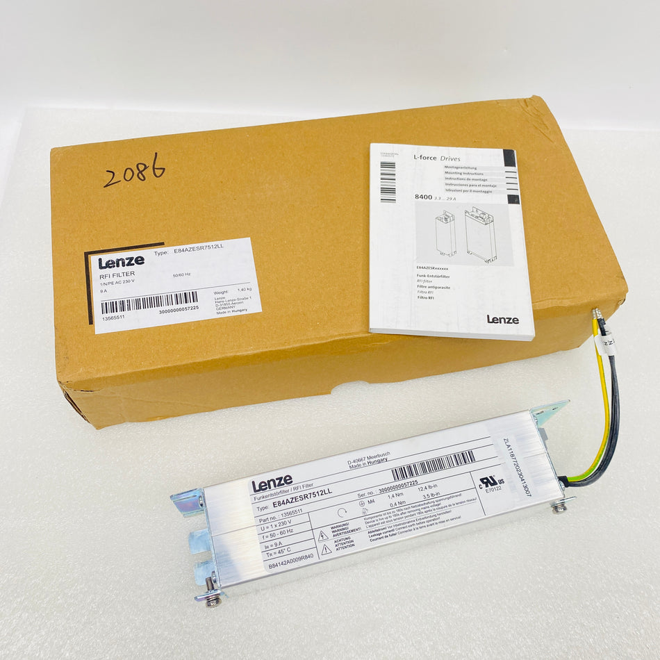 LENZE Filter E84AZESR7512LL