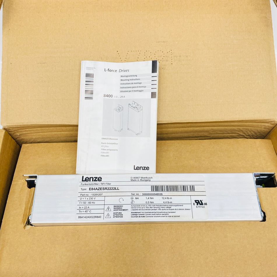 LENZE Filter E84AZESR2222LL