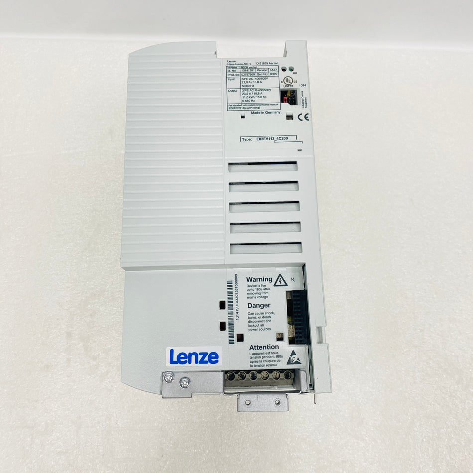 LENZE Frequency Converter E82EV113-4C200 - Rockss Automation