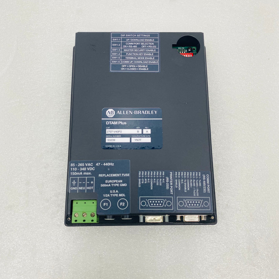 AB Control Panel 2707-V40P2 - Rockss Automation