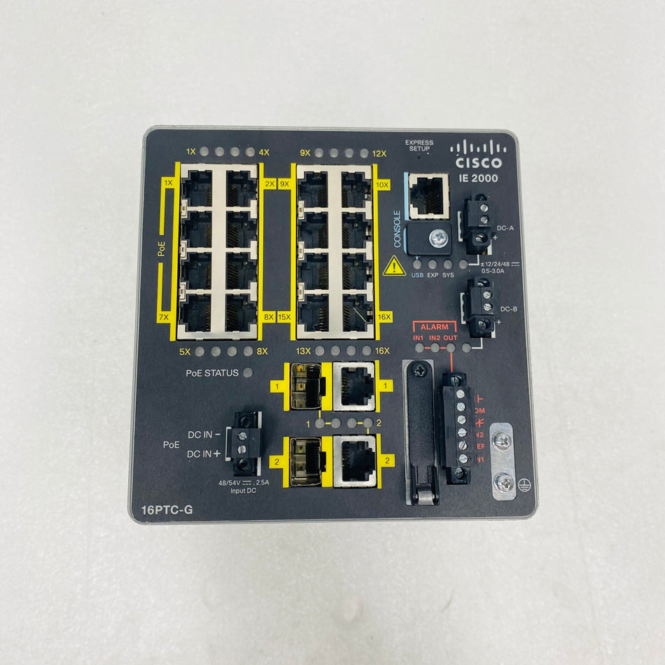 CISCO Controller IE-2000-16PTC-G-NX - Rockss Automation