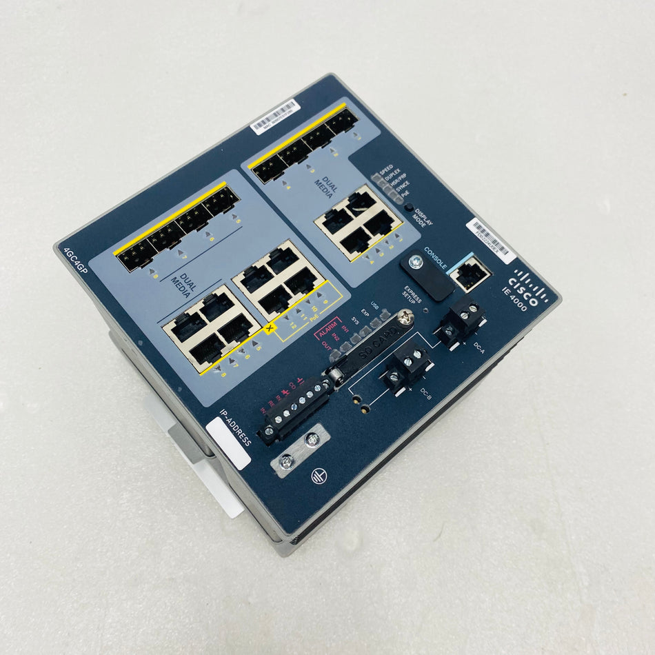 CISCO Industrial Switch IE4000-4GC4GP4G-E - Rockss Automation