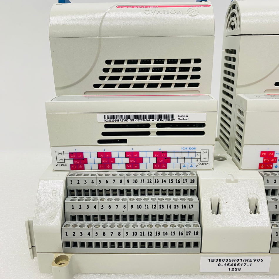 Emerson Westinghouse Module 1B30035H01 1C311224G01 1C31132G01 1C31129G03 1C31227G01 - Rockss Automation