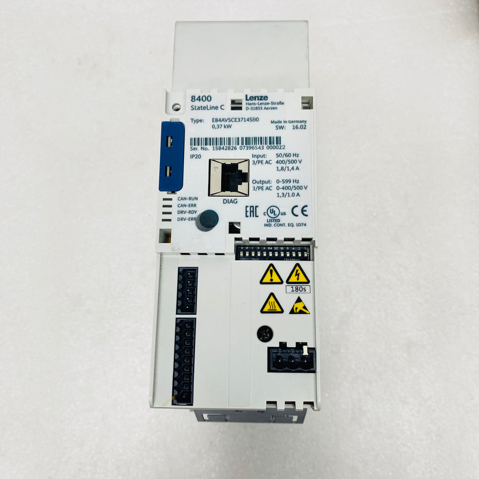 LENZE Frequency Converter E84AVSCE3714SB0 - Rockss Automation
