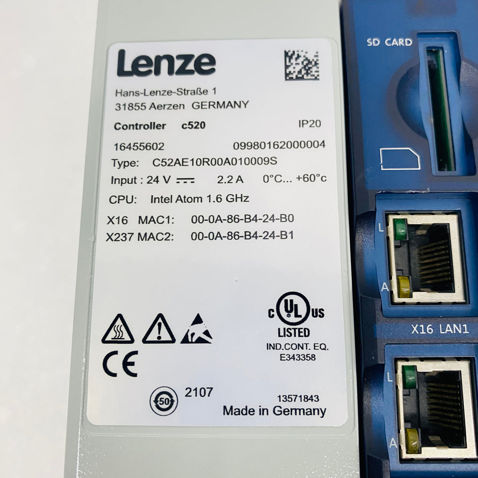 LENZE Controller C52AE10R00A010009S