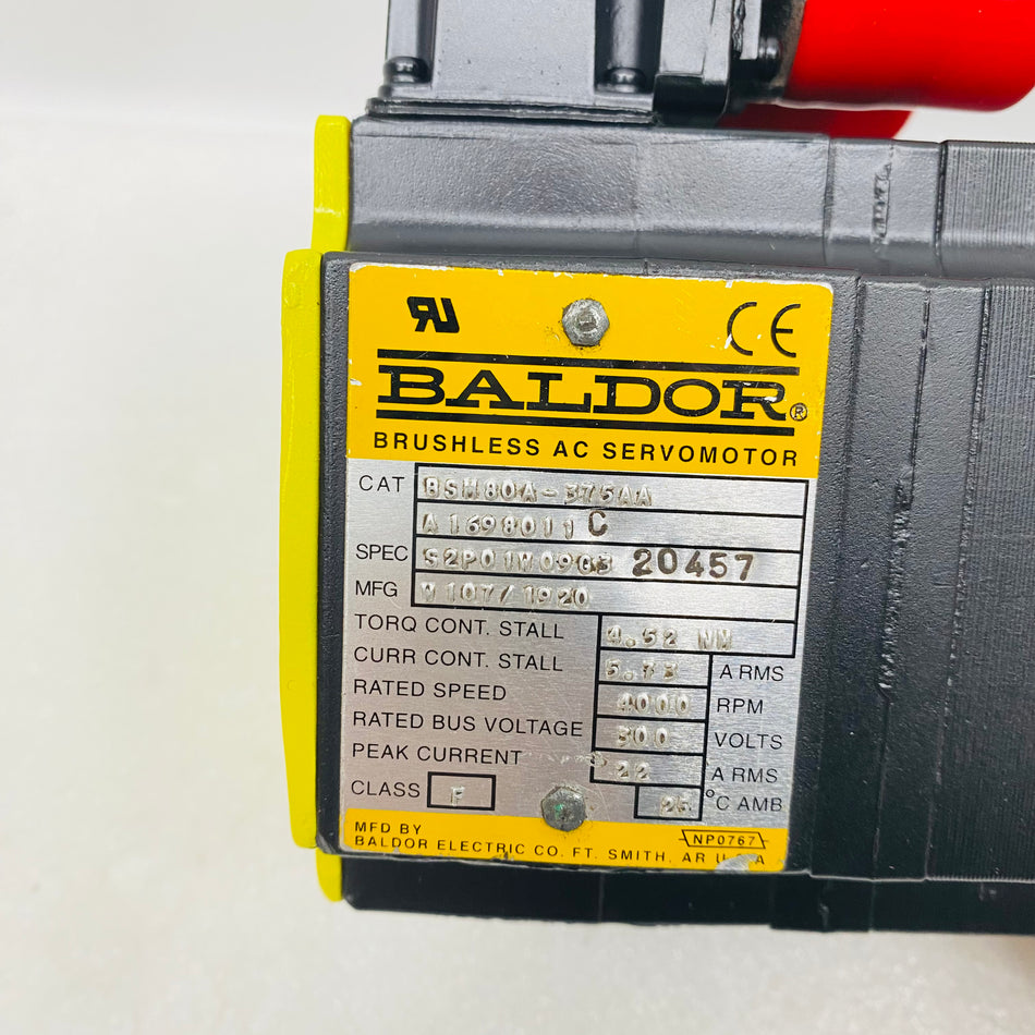 BALDOR Motor BSM80A-375AA