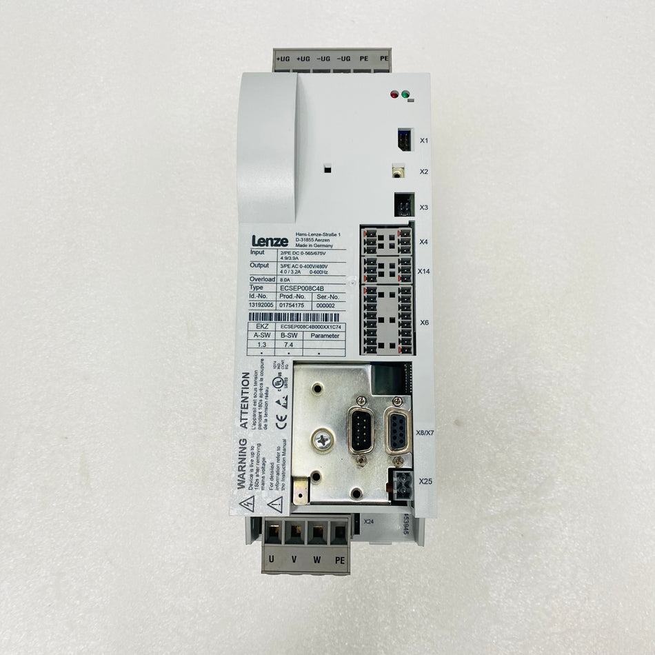 LENZE Frequency Converter ECSEP008C4B