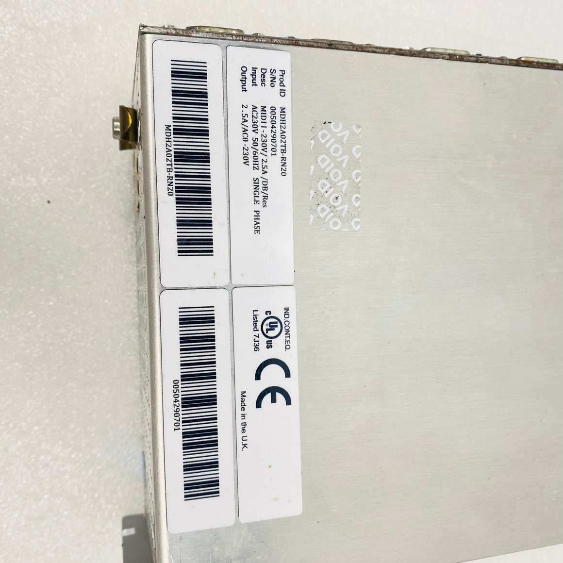 BALDOR Drive MDH2A02TB-RN20 - Rockss Automation