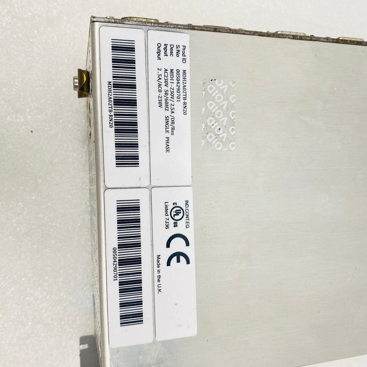 BALDOR Drive MDH2A02TB-RN20 - Rockss Automation