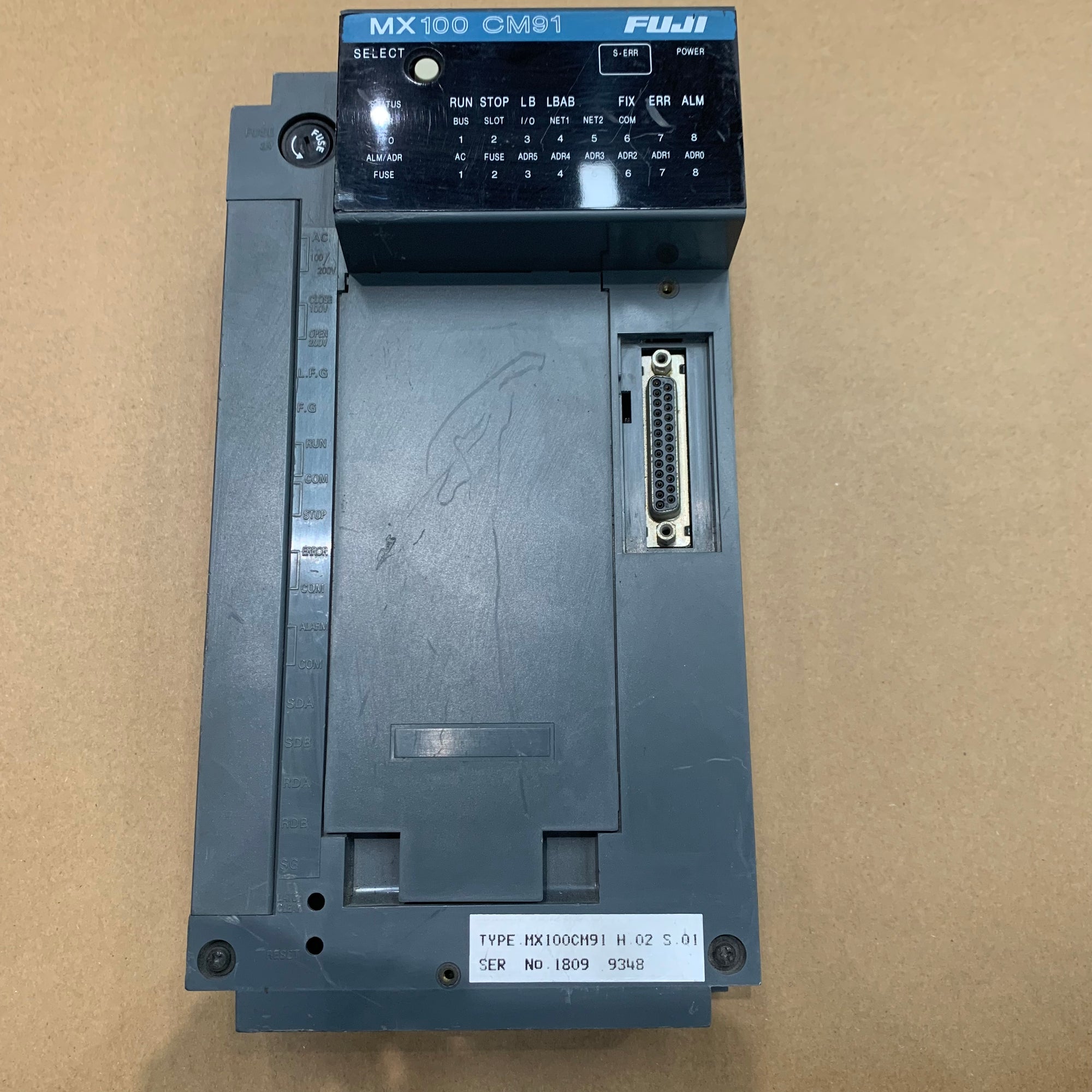 富士MX100CM91 PLC CPU