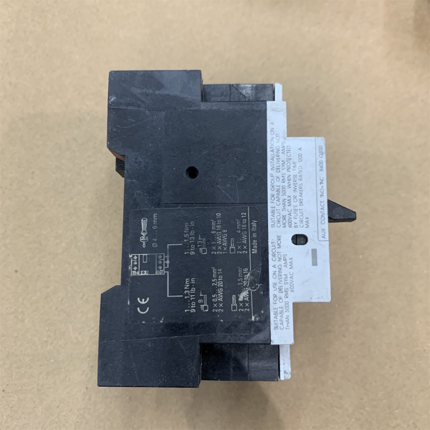 3VU1300-1ML00 3VU13001ML00 西門子馬達啟動器