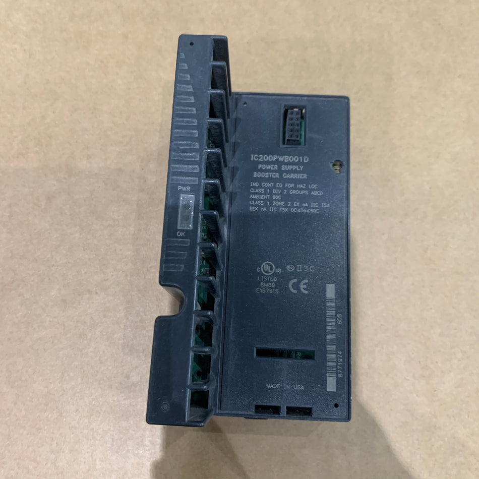 GE Fanuc IC200PWB001D電源模組