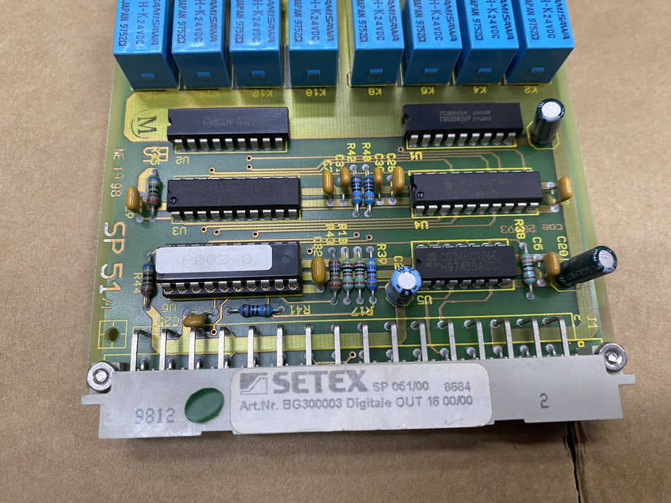 SETEX SP051/00 Control Board