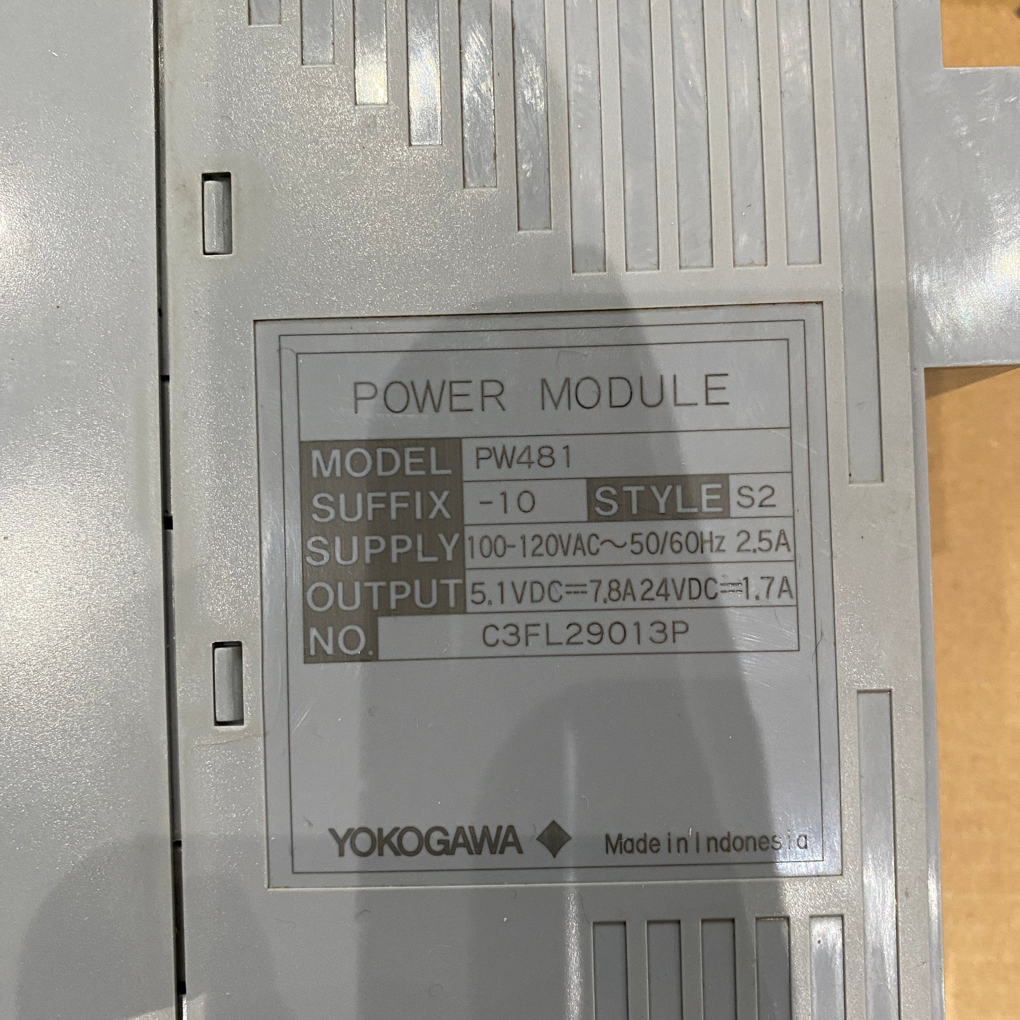 橫河 PW481-10 STYLE S2 電源模組