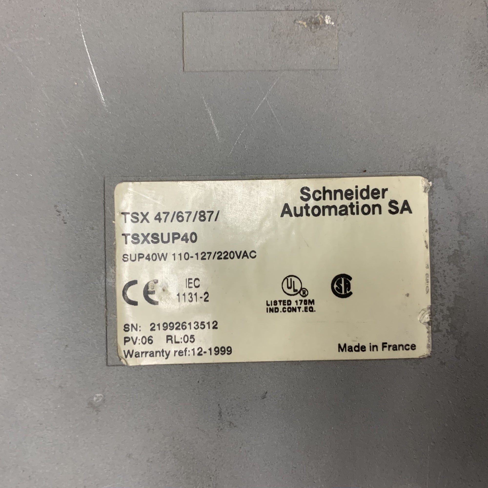 施耐德電機Telemecanique TSXSUP40電源