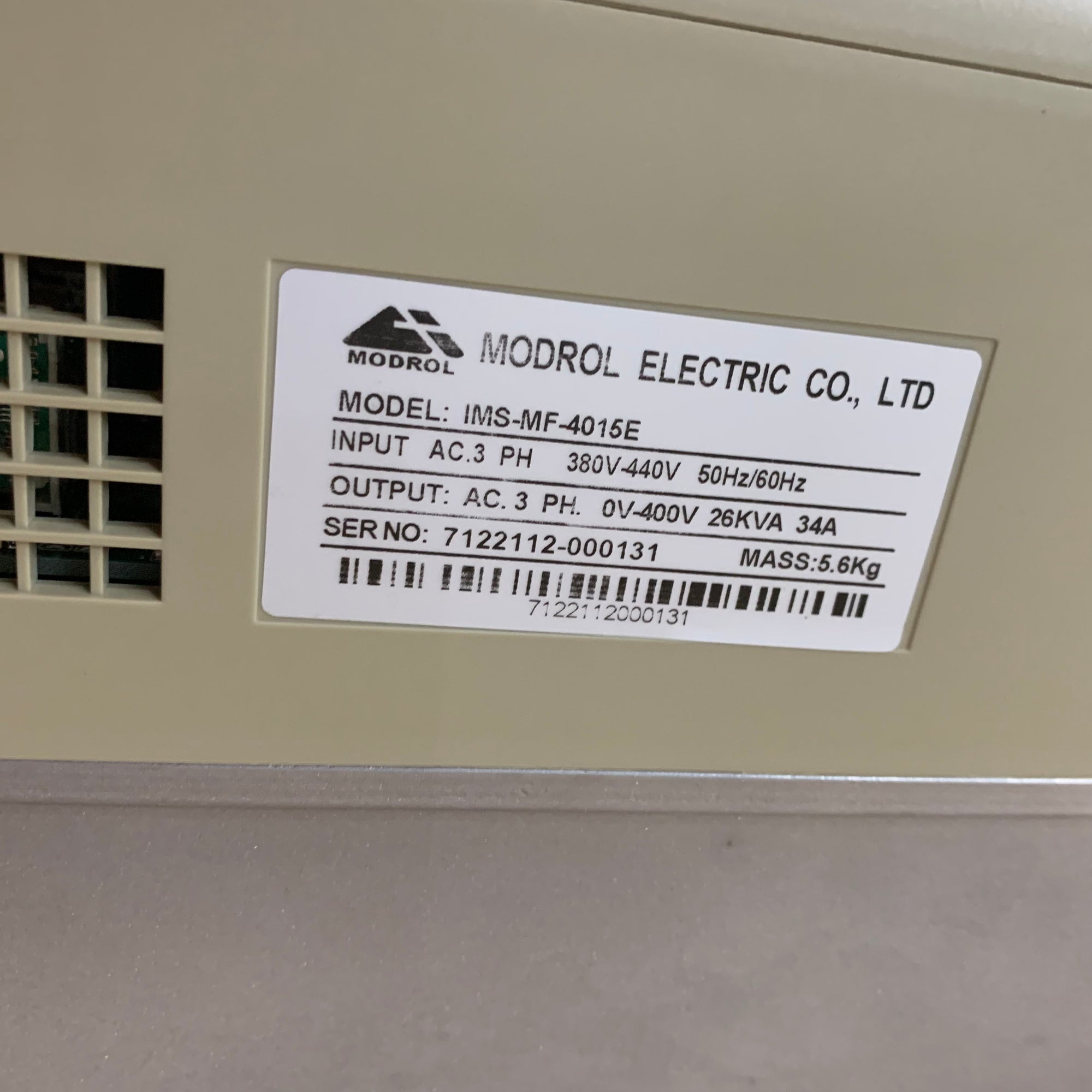 MODROL IMS-MF-4015E Servo Drive