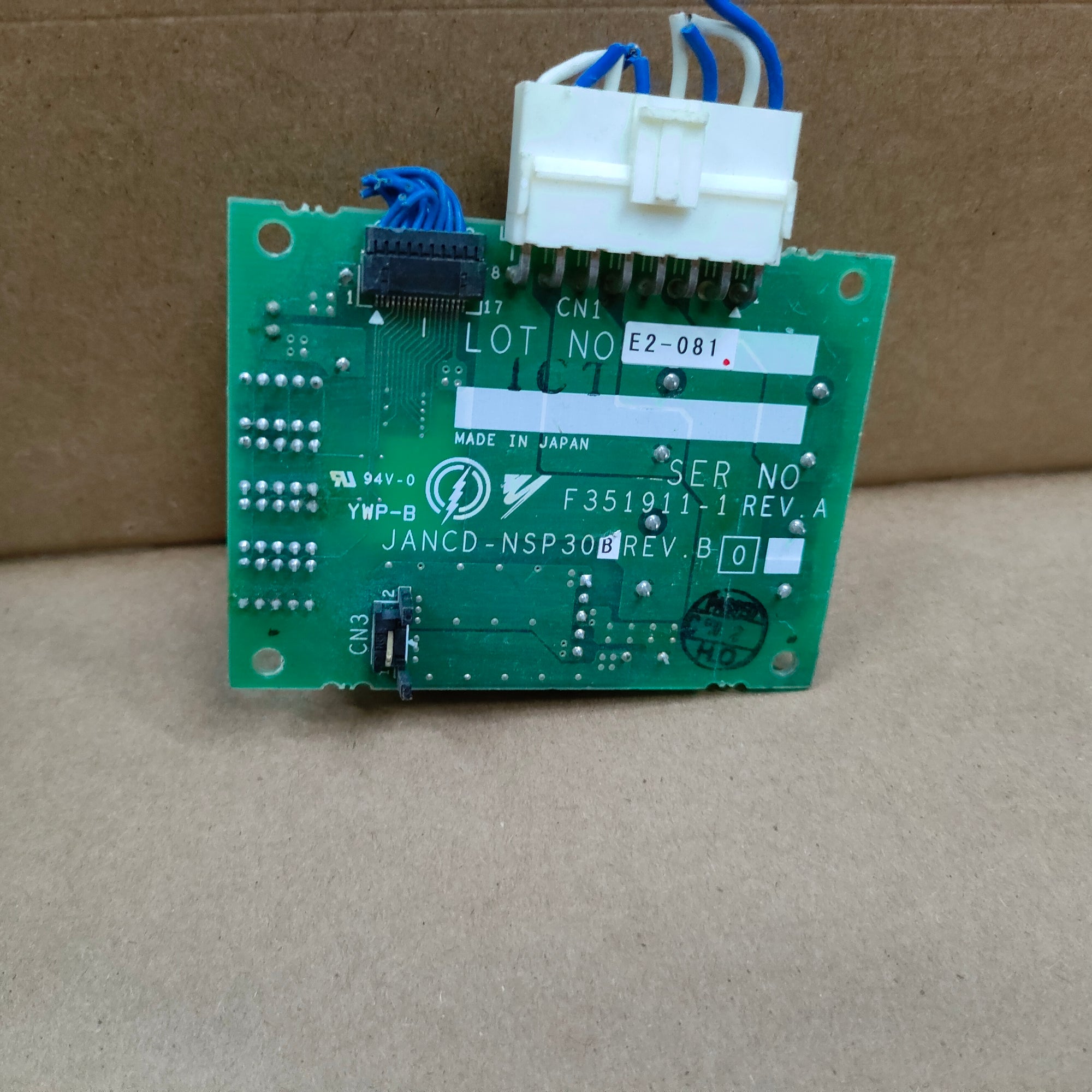 安川馬達JANCD-NSP30B電池備用PCB板