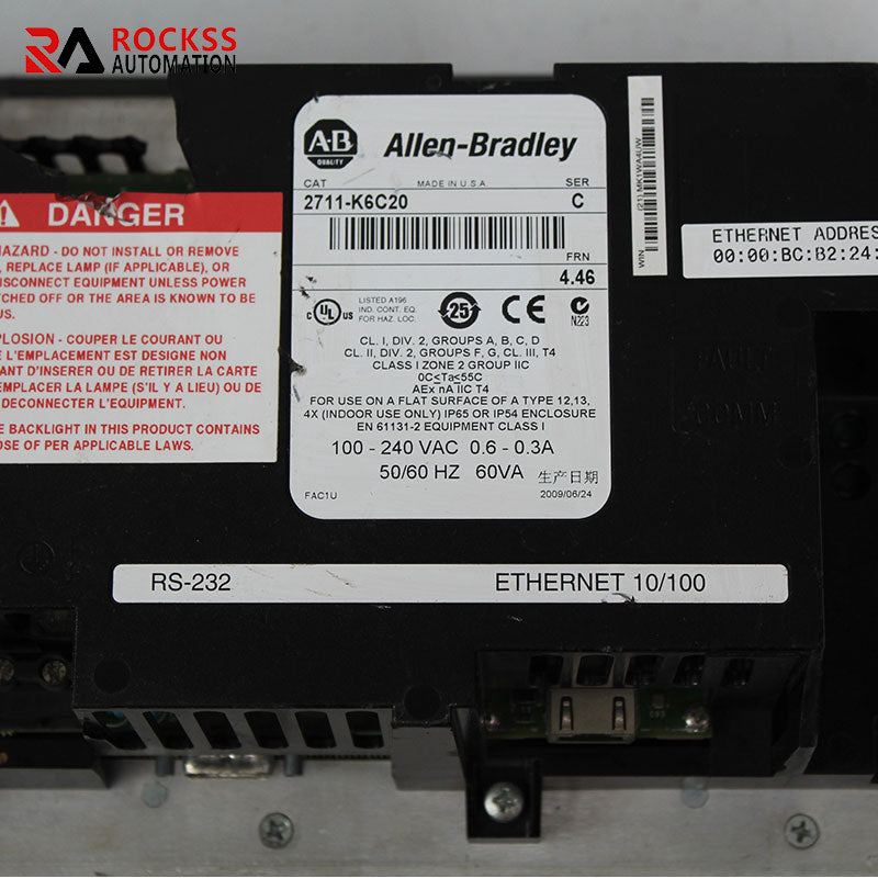 Allen-Bradley 2711-K6C20觸控螢幕