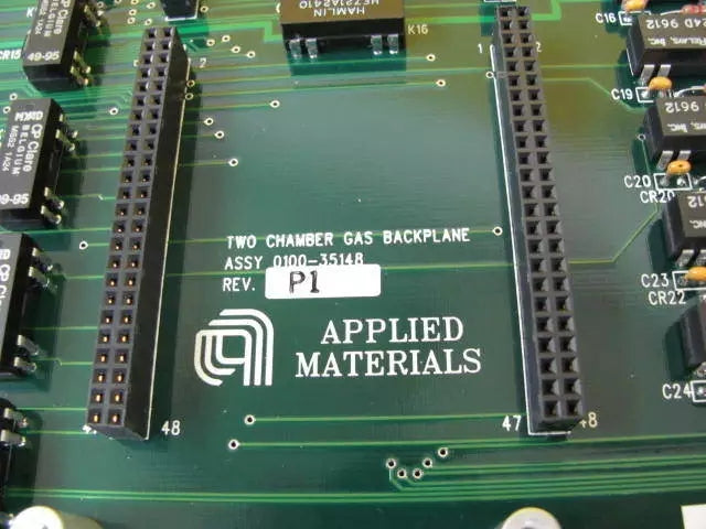 AMAT應用材料0100-35148雙室氣體背板PCB