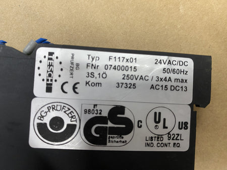 Tesch F117X01 Safety Relay - Rockss Automation