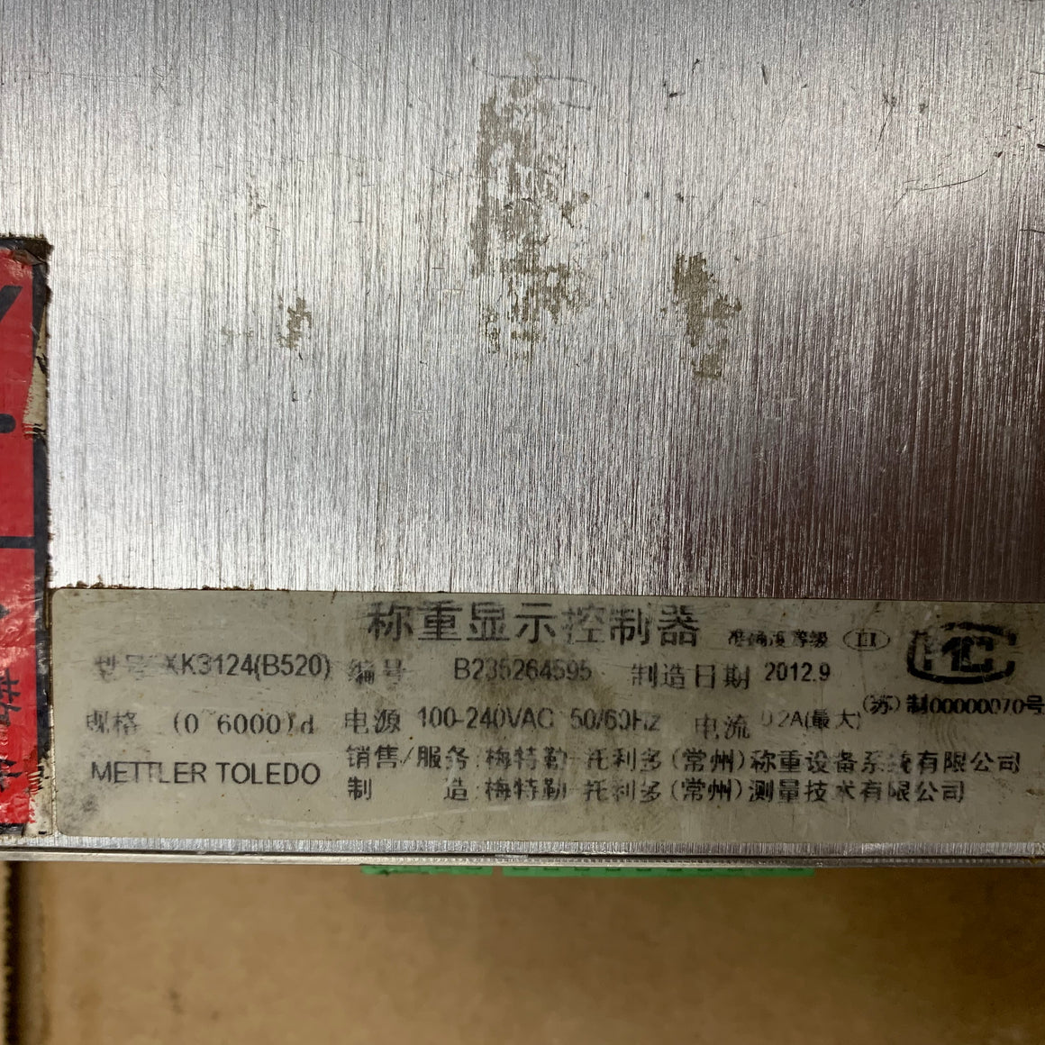 METTLER TOLEDO XK3124 Weighing Display Controller - Rockss Automation